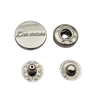 Customized Metal 4 Parts Press Snap Fastener Button for Clothes Jacket