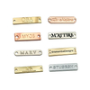 Custom Logo Metal Tag For Clothing