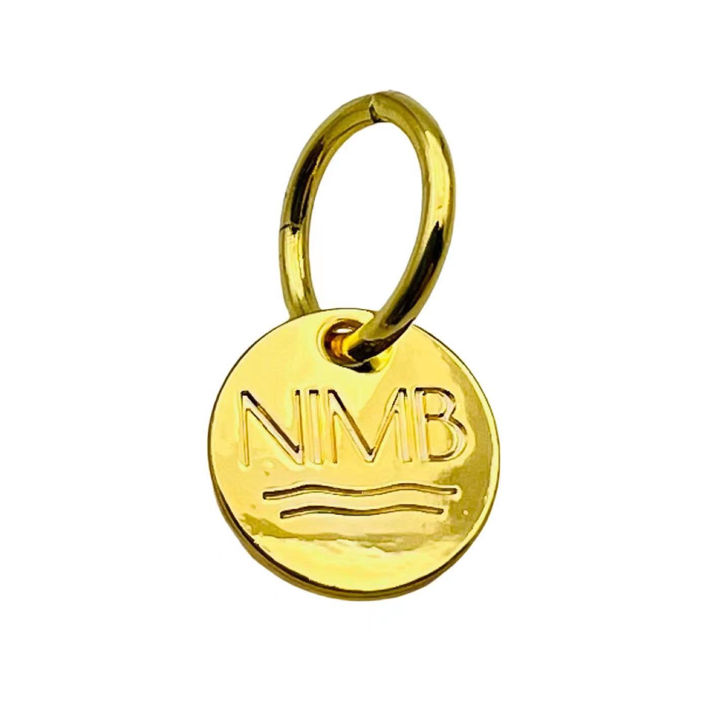Custom Metal Logo Jewelry Pendant Charm