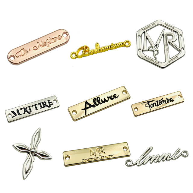 Custom Metal Clothing Label