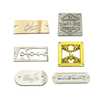 Custom Logo Metal Tag For Clothing