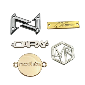 Custom Logo Metal Tag For Clothing