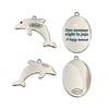 Custom Metal Logo Jewelry Pendant Charm