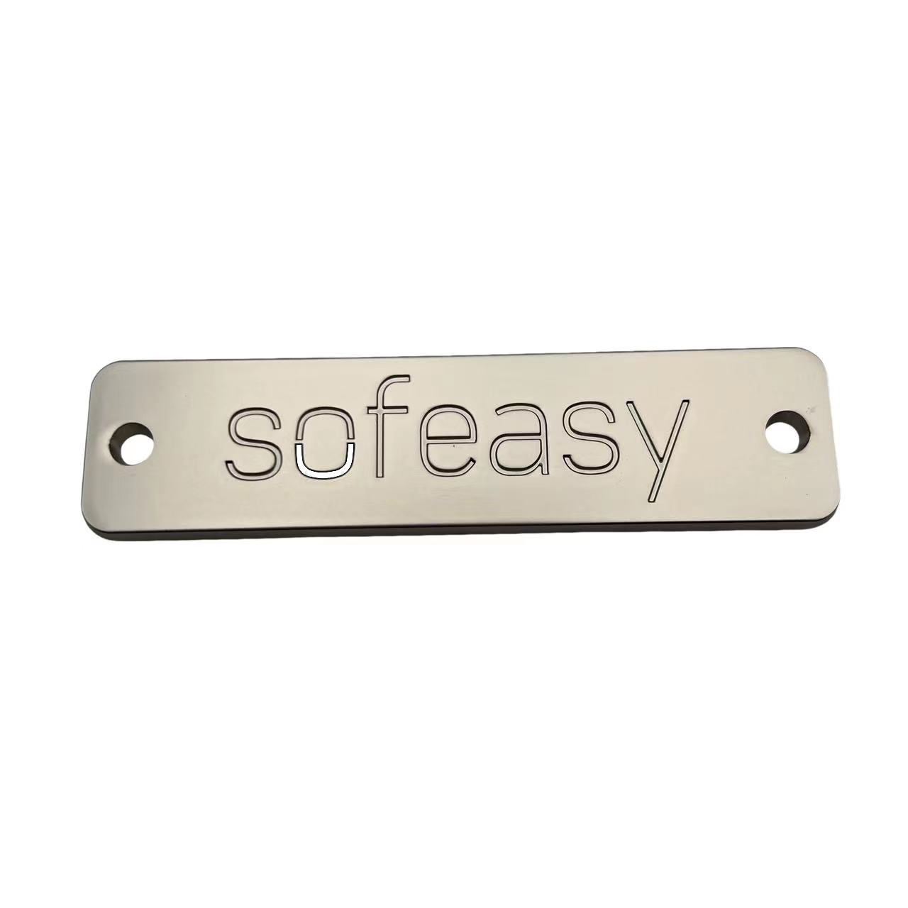 Custom Metal Logo Label Tag for Furniture