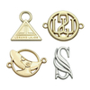 Customized Metal Brand Logo Label Tag for Scarf Garment