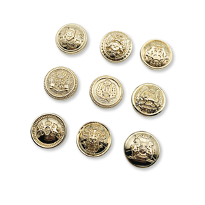 Metal Golden Buttons For Clothes